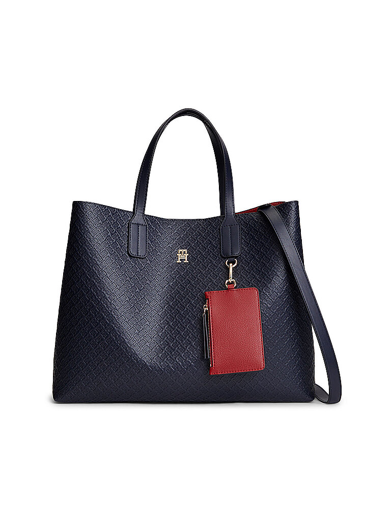 TOMMY HILFIGER Tasche - Henkeltasche TH ICON dunkelblau