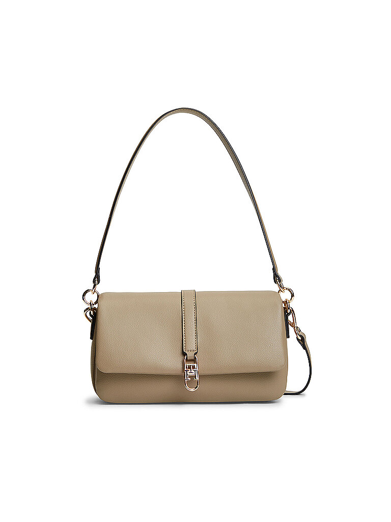 TOMMY HILFIGER Tasche - Schultertasche TH LIBRE creme