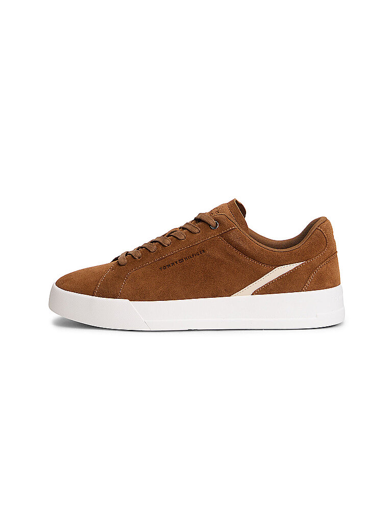 TOMMY HILFIGER Sneakers TH COURT PREMIUM braun | 45