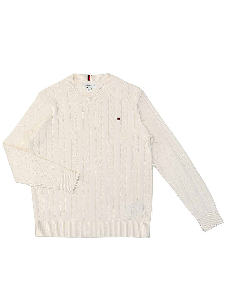 TOMMY HILFIGER Jungen Pullover creme | 164