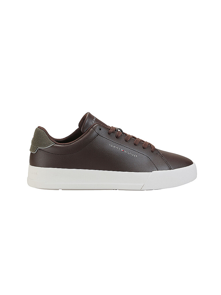 TOMMY HILFIGER Sneaker TH COURT olive | 41