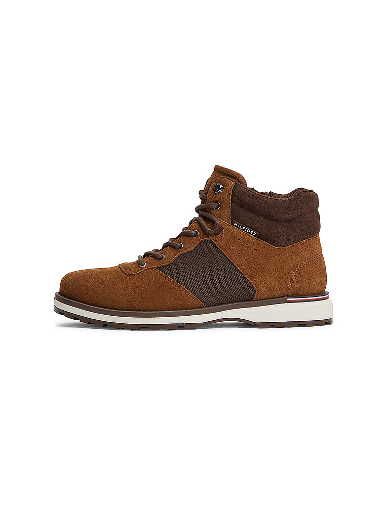 TOMMY HILFIGER Schnürboots braun | 44
