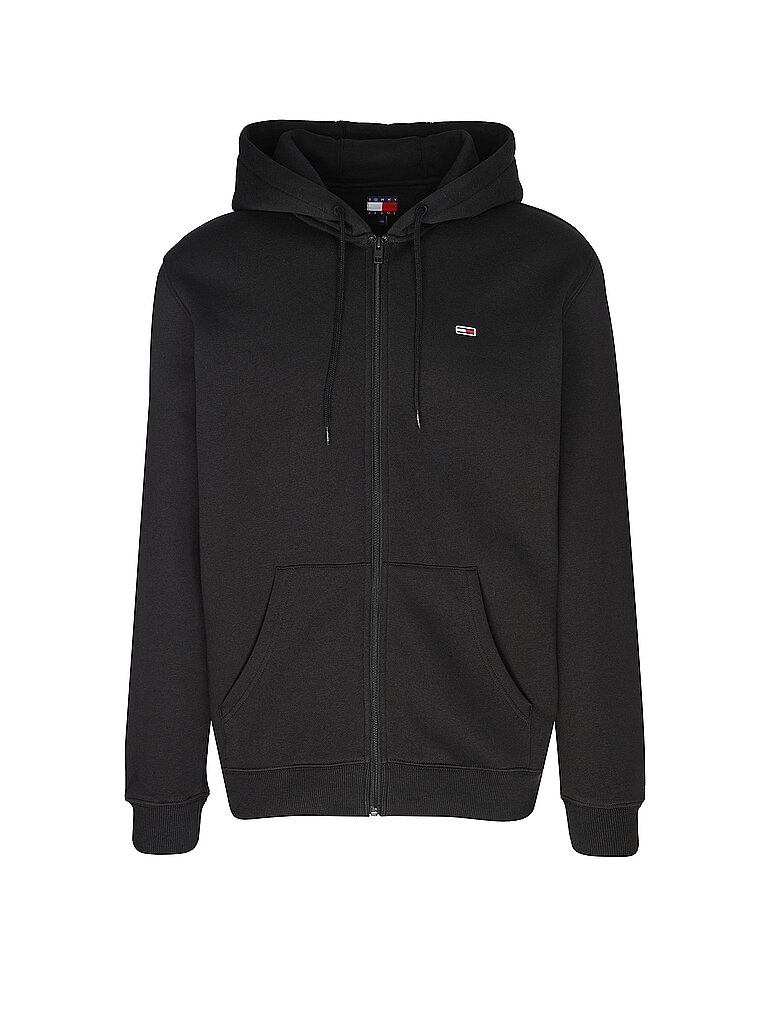 TOMMY JEANS Sweatjacke schwarz | XL