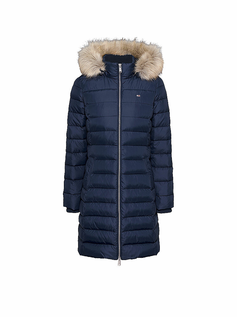 TOMMY JEANS Steppmantel dunkelblau | L