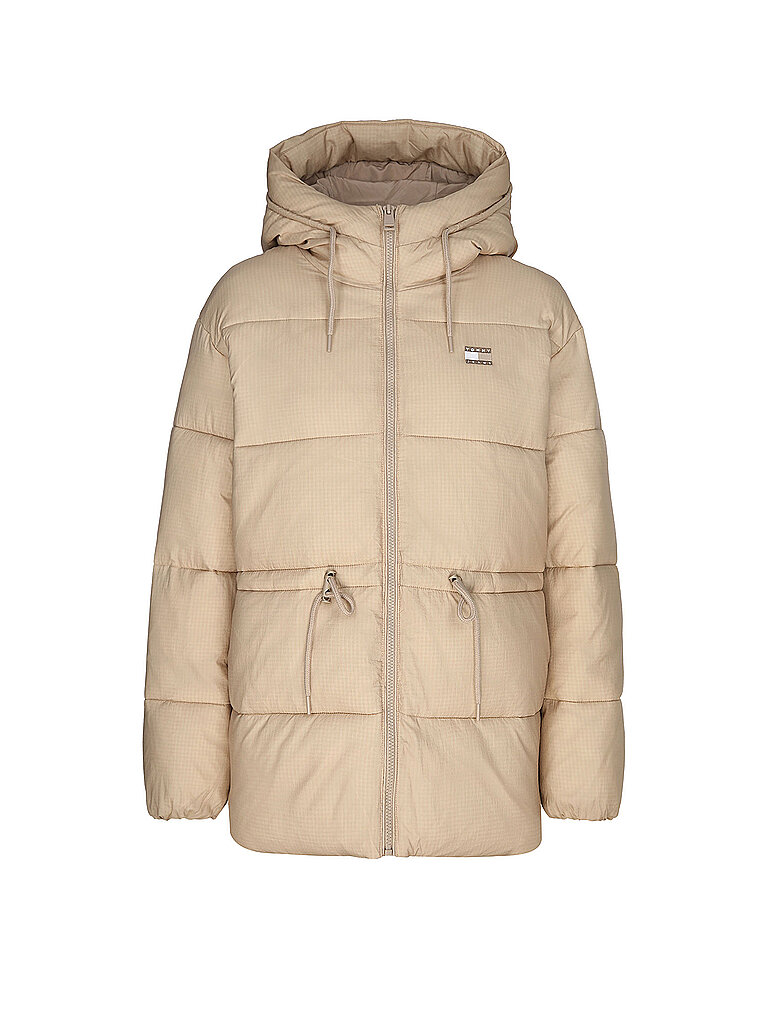 TOMMY JEANS Steppjacke beige | S