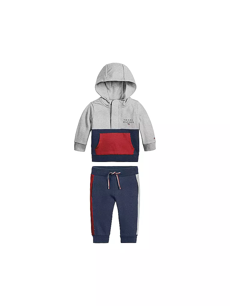 TOMMY HILFIGER | Baby Jogginganzug | grau