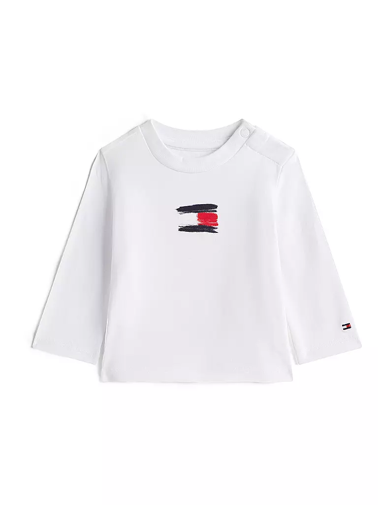 TOMMY HILFIGER | Baby Langamshirt | weiss