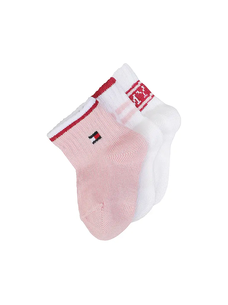 TOMMY HILFIGER | Baby Mächen Socken 3er Pkg. pink | rosa
