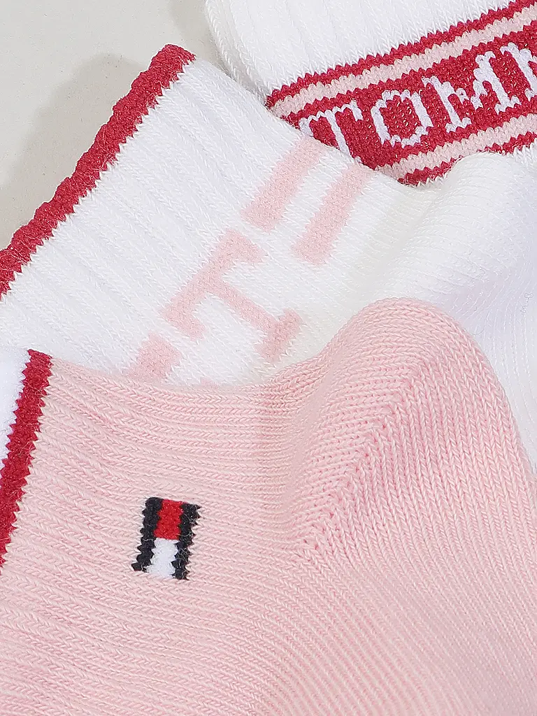 TOMMY HILFIGER | Baby Mächen Socken 3er Pkg. pink | rosa