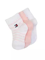 TOMMY HILFIGER | Baby Socken 3-er Pkg.  | rosa