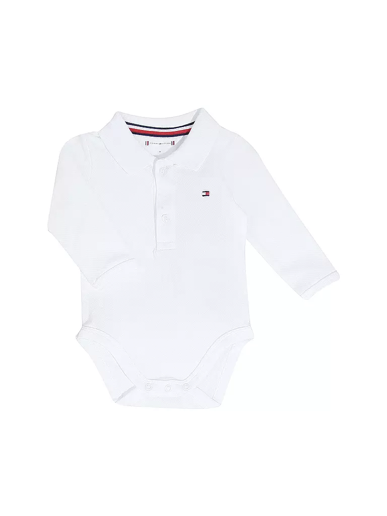 TOMMY HILFIGER | Baby Polo-Body | weiß