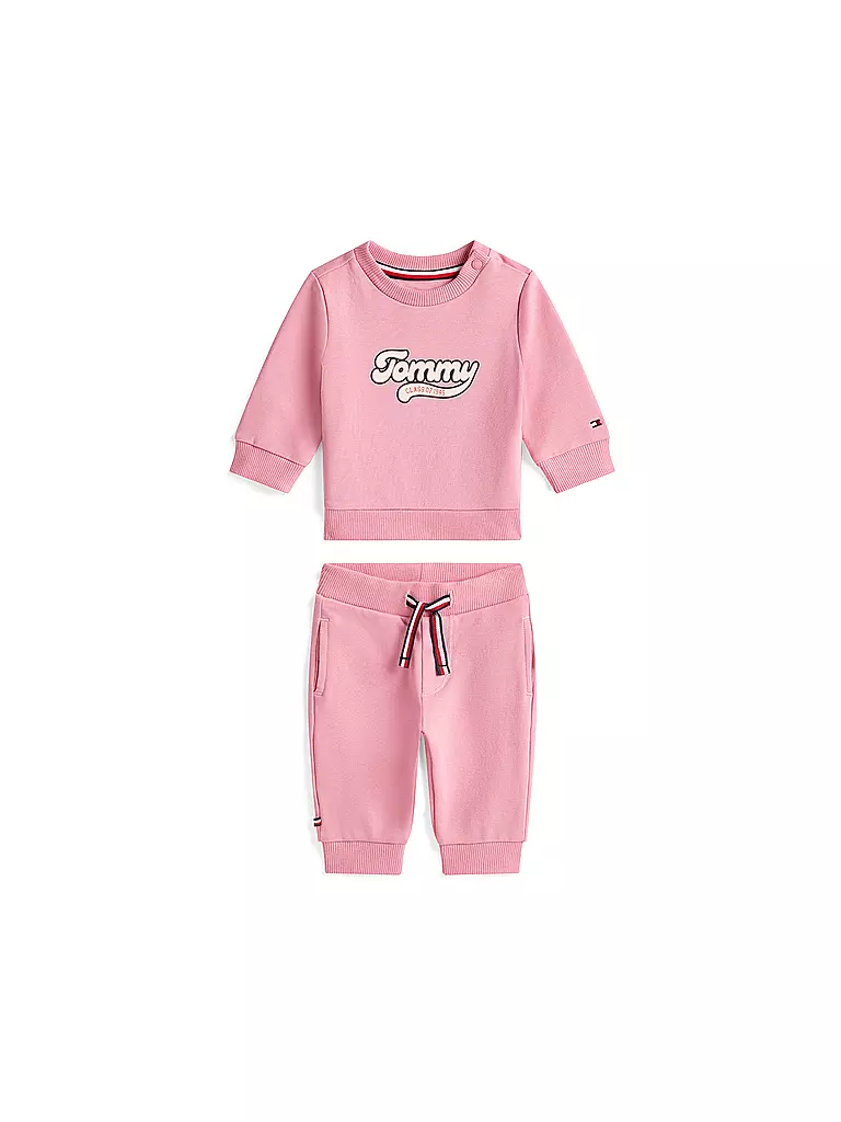 TOMMY HILFIGER | Baby Set 2-teilig Sweater und Jogginghose | pink