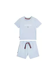 TOMMY HILFIGER | Baby Set 2-teilig T-Shirt und Shorts | hellblau
