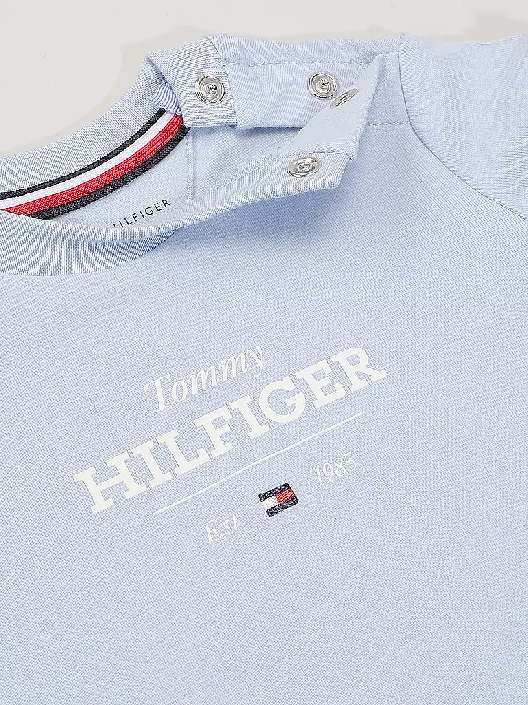 TOMMY HILFIGER | Baby Set 2-teilig T-Shirt und Shorts | hellblau