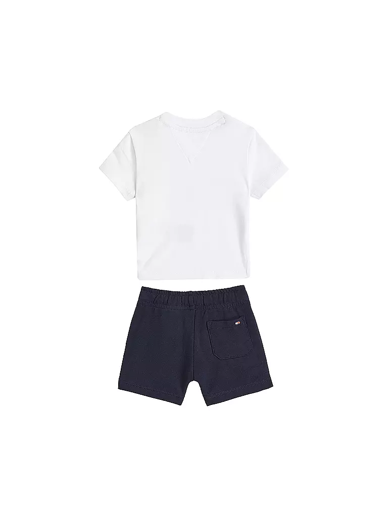 TOMMY HILFIGER | Baby Set 2-teilig T-Shirt und Shorts | dunkelblau