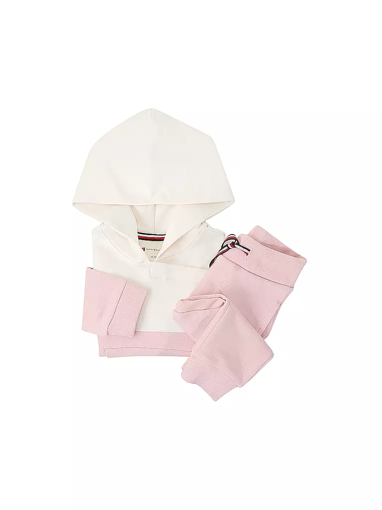 TOMMY HILFIGER | Baby Set Sweater und Jogginghose 2-teilig | rosa