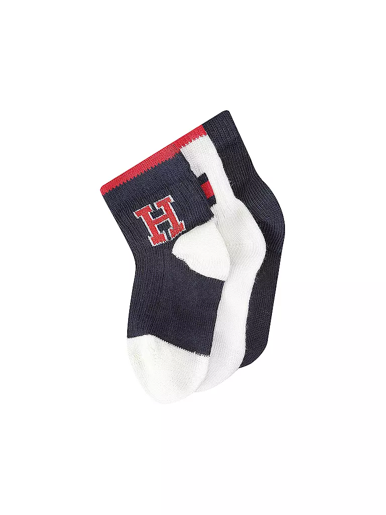 TOMMY HILFIGER | Baby Socken 3er Pkg. navy | dunkelblau
