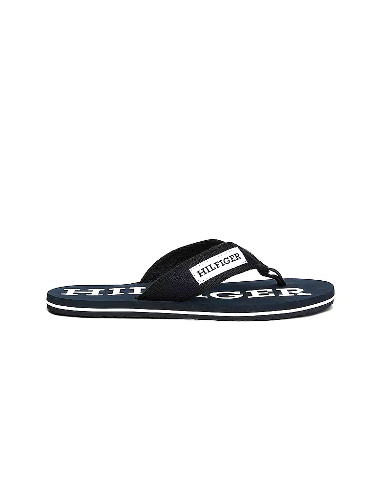 TOMMY HILFIGER | Badeschuhe - Zehentrenner  | blau