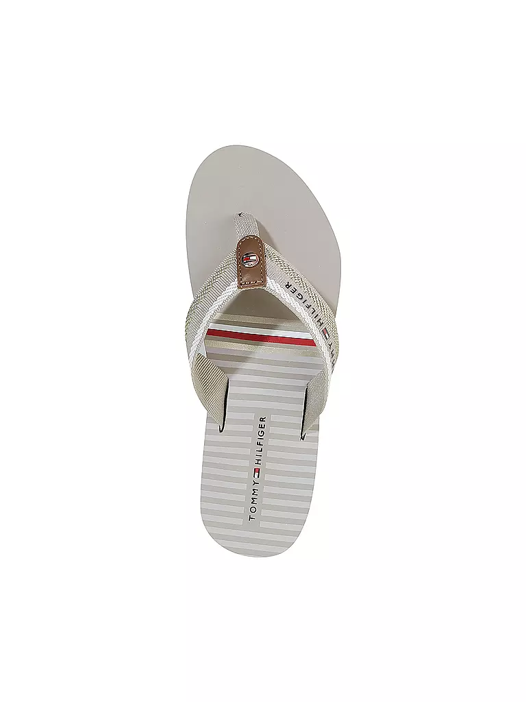 TOMMY HILFIGER | Badeschuhe - Zehentrenner | beige