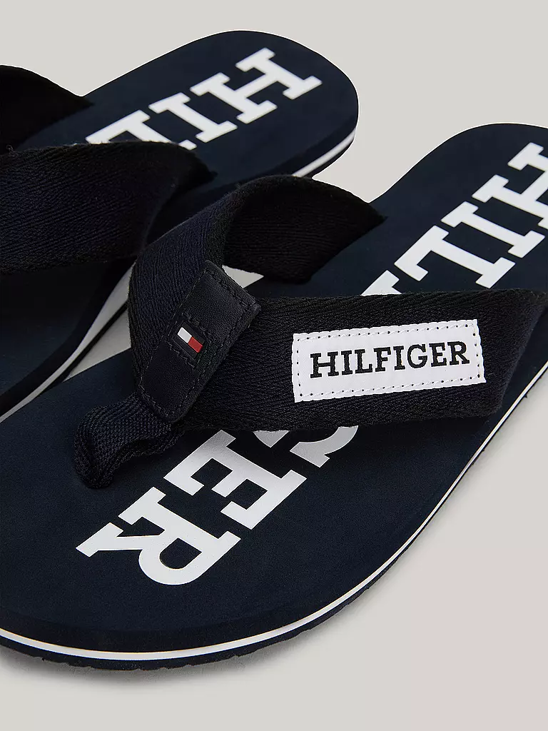 TOMMY HILFIGER | Badeschuhe - Zehentrenner | blau