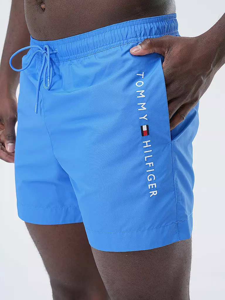 TOMMY HILFIGER | Badeshorts  | blau