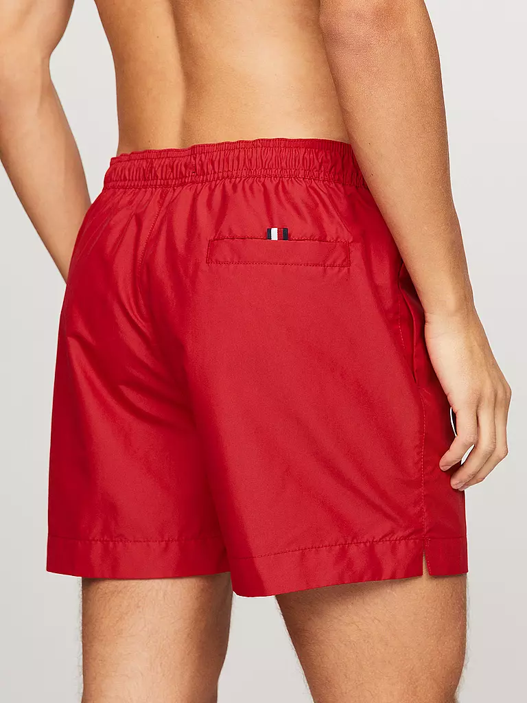 TOMMY HILFIGER | Badeshorts  | rot