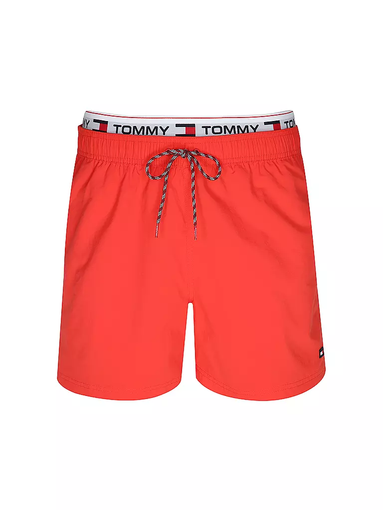 TOMMY HILFIGER | Badeshorts | rot