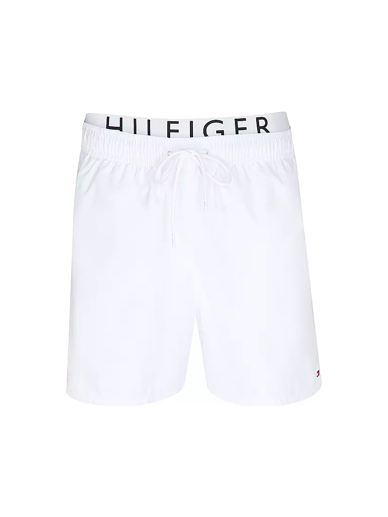 TOMMY HILFIGER | Badeshorts | weiss
