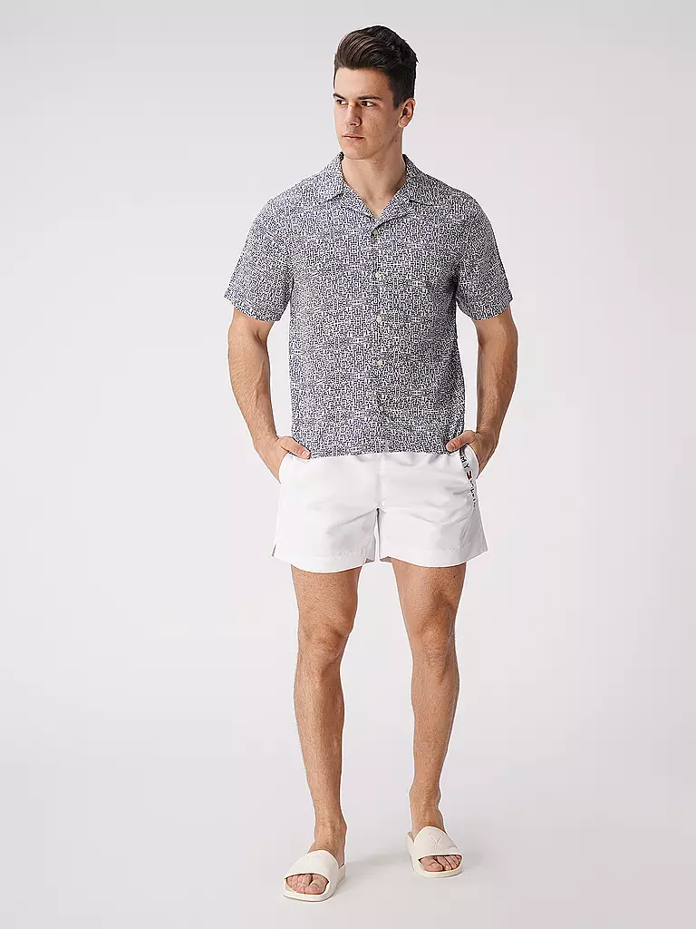 TOMMY HILFIGER | Badeshorts | weiss