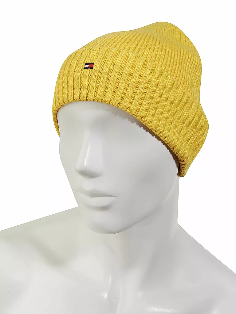 TOMMY HILFIGER | Beanie - Mütze | gelb