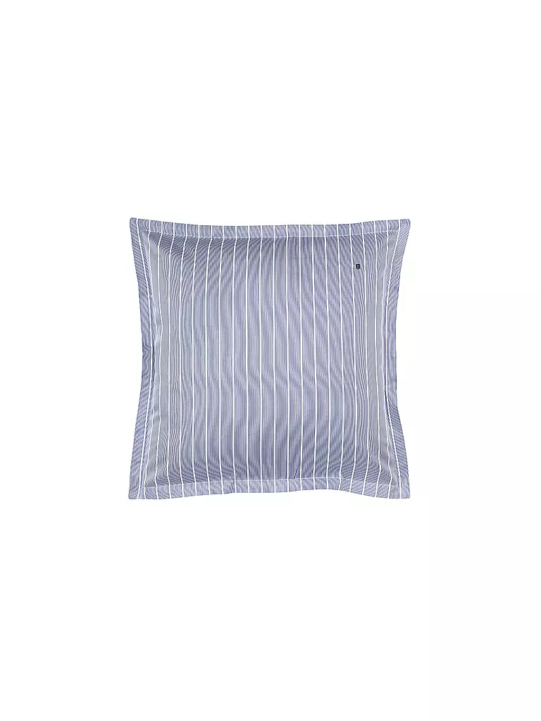 TOMMY HILFIGER | Bettwäsche Satin gestreift 70x90cm/140x200cm "Audrey" | blau