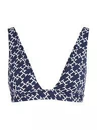TOMMY HILFIGER | Bikini Oberteil  | dunkelblau