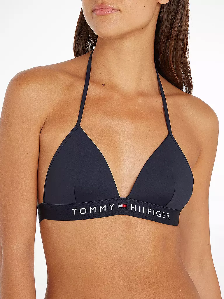 TOMMY HILFIGER | Bikini Top | dunkelblau