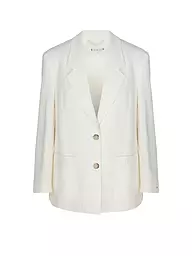 TOMMY HILFIGER | Blazer Relaxed Fit ELEVATED | weiss