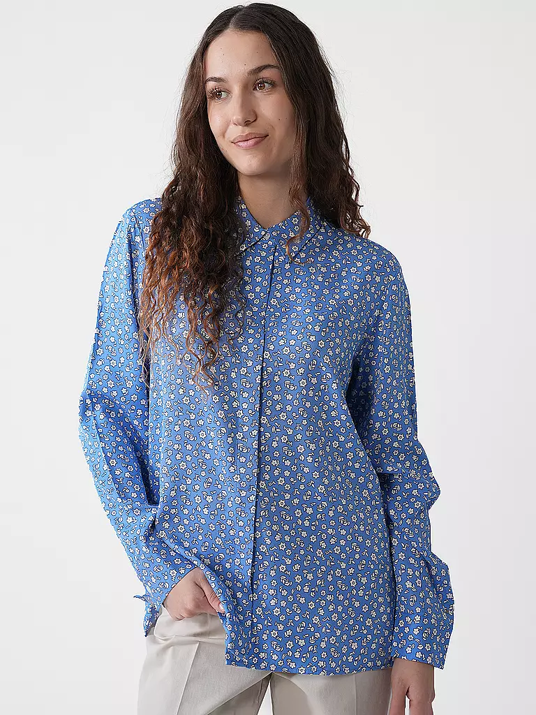 TOMMY HILFIGER | Bluse  | blau
