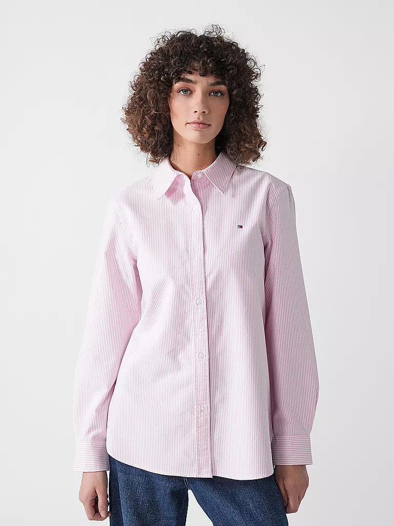 TOMMY HILFIGER | Bluse  | rosa