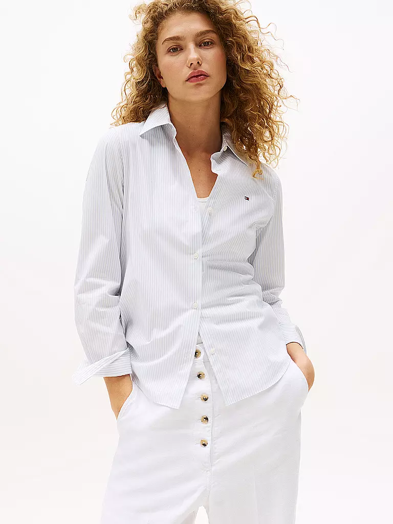 TOMMY HILFIGER | Bluse | hellblau