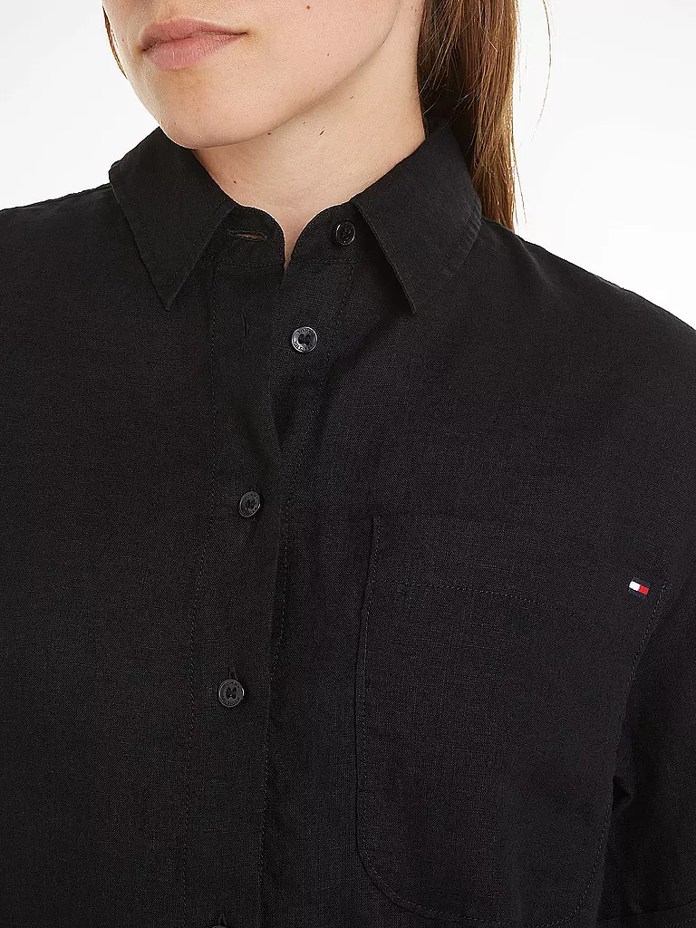 TOMMY HILFIGER | Bluse | schwarz