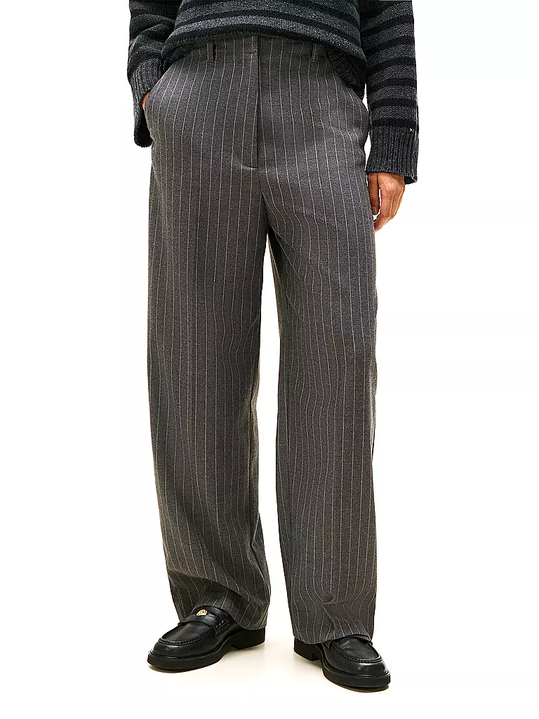 TOMMY HILFIGER | Businesshose  | grau