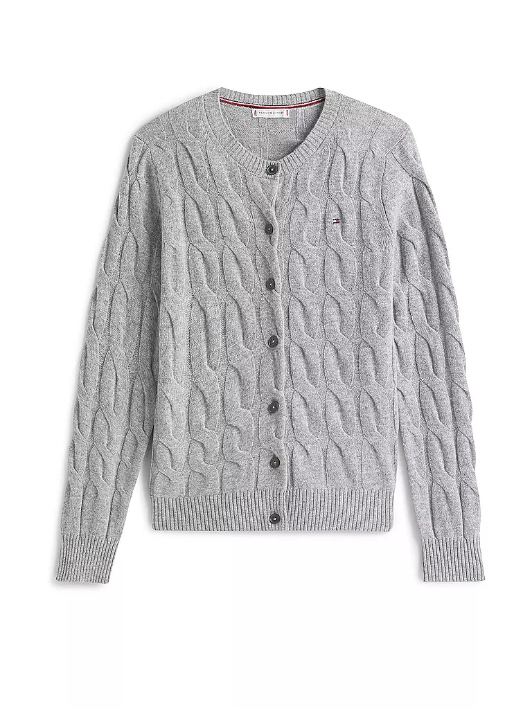 TOMMY HILFIGER | Cardigan | grau