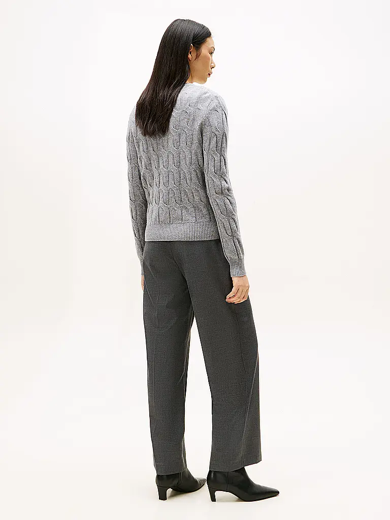 TOMMY HILFIGER | Cardigan | grau