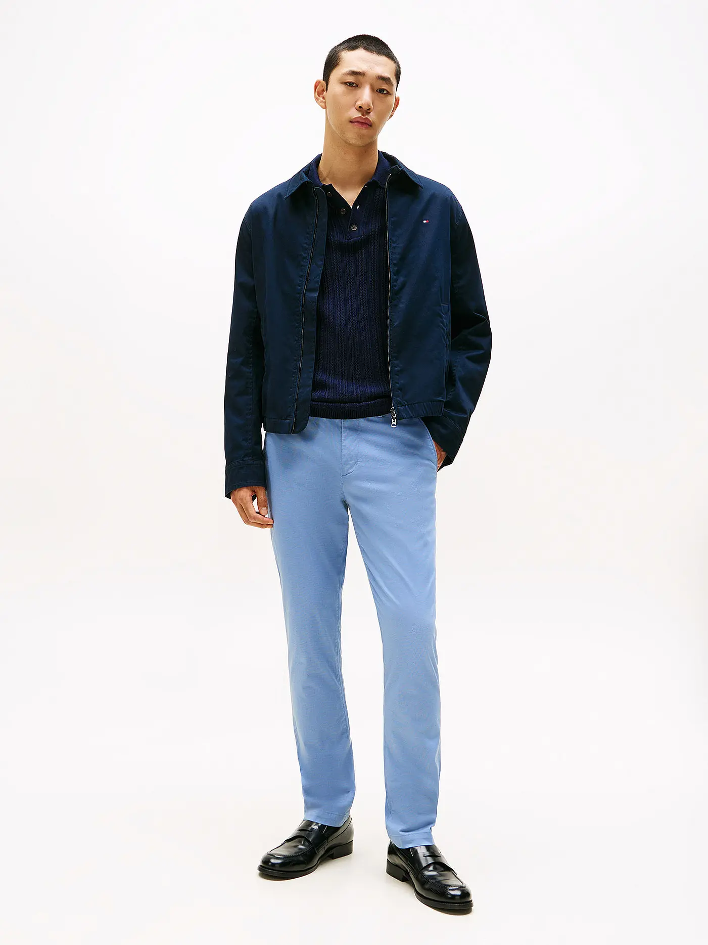 TOMMY HILFIGER | Chino  | hellblau
