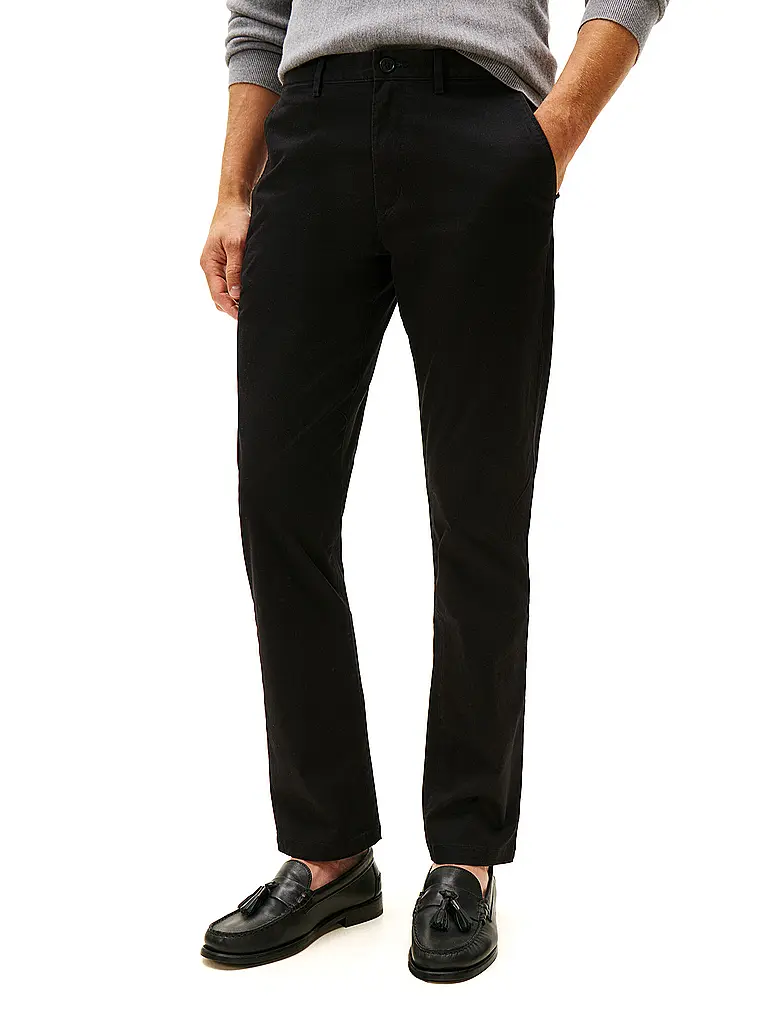 TOMMY HILFIGER | Chino CORE DENTON | schwarz