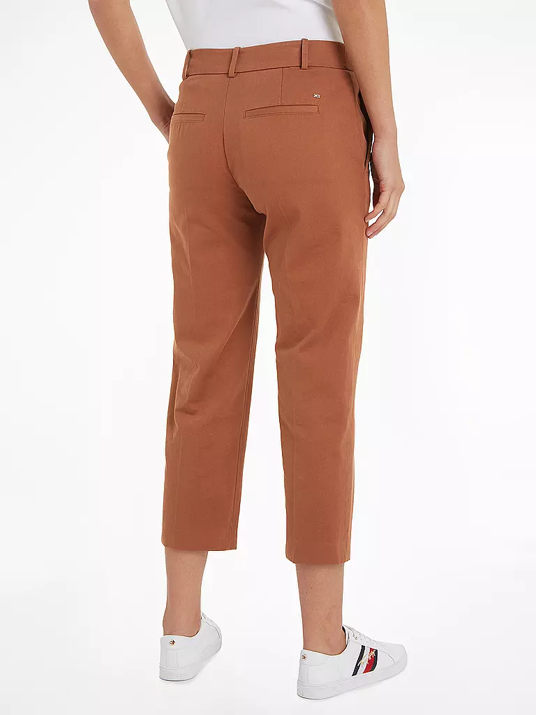 TOMMY HILFIGER | Chino Slim Fit 7/8 | kupfer