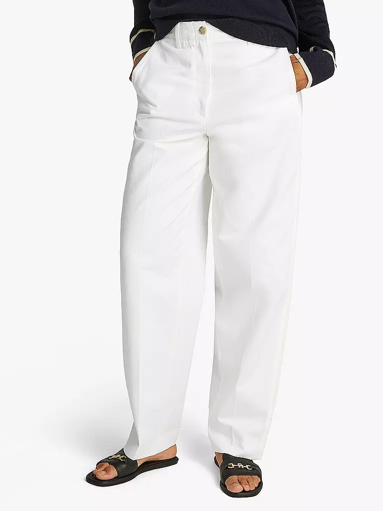 TOMMY HILFIGER | Chino | weiss