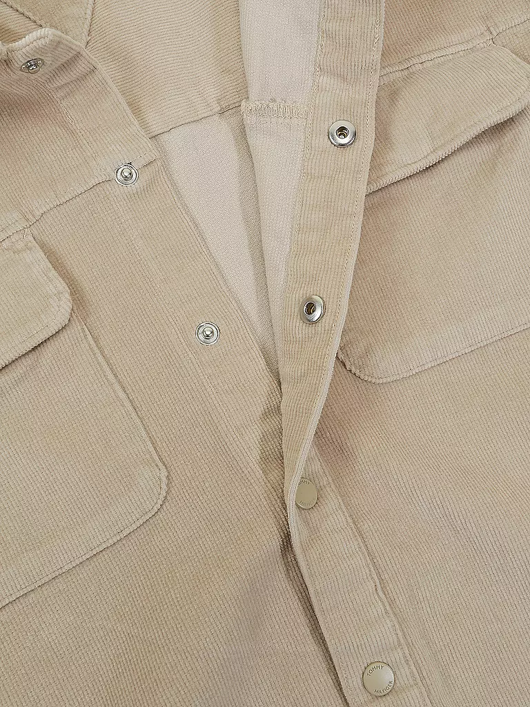 TOMMY HILFIGER | Cordhemd  | beige