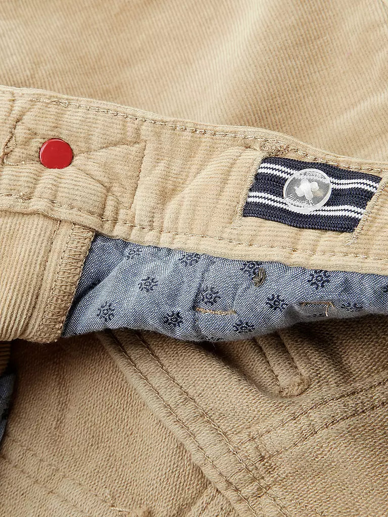 TOMMY HILFIGER | Cordhose Slim-Fit "Canton" | beige
