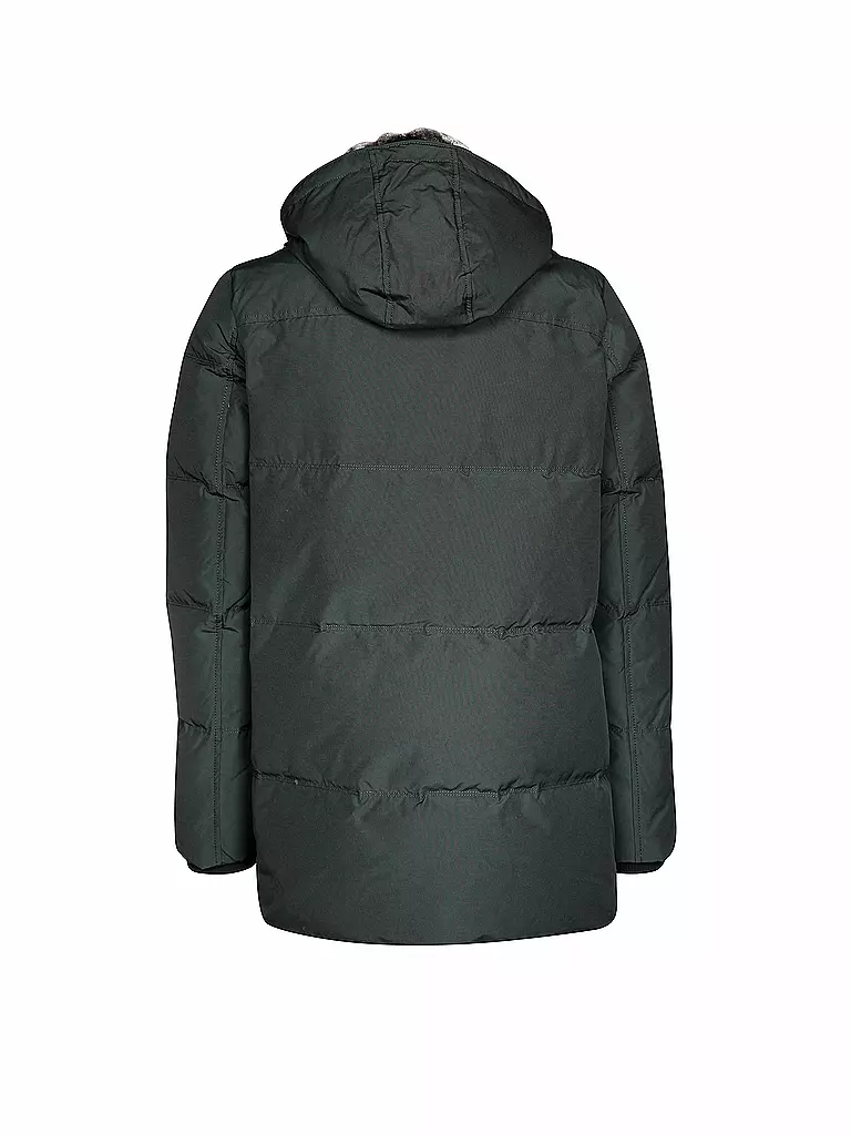 TOMMY HILFIGER | Daunen-Parka "Stewart" | grün