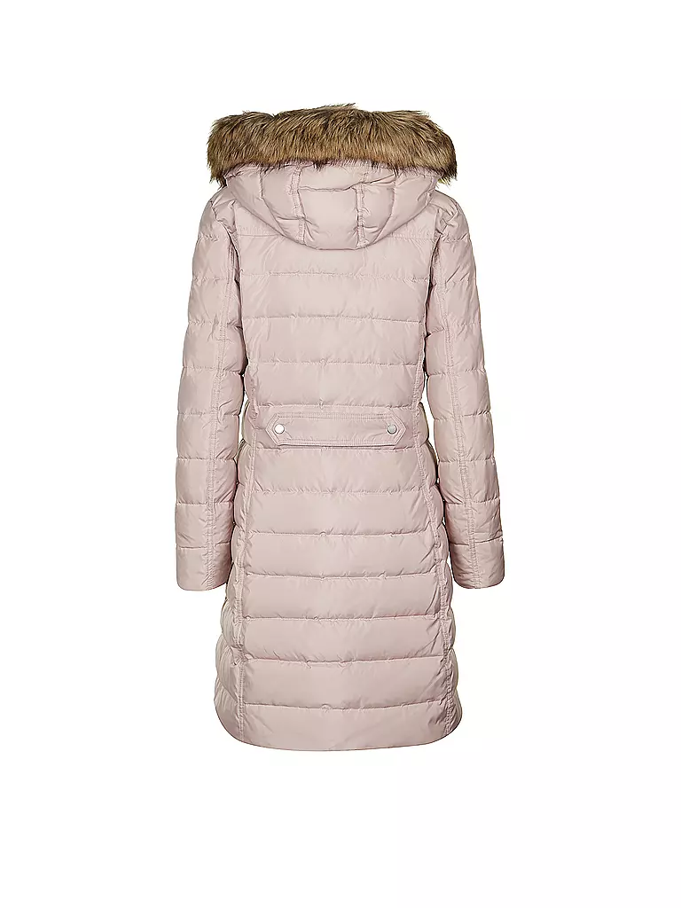 TOMMY HILFIGER | Daunen-Steppmantel "Tyra" | rosa