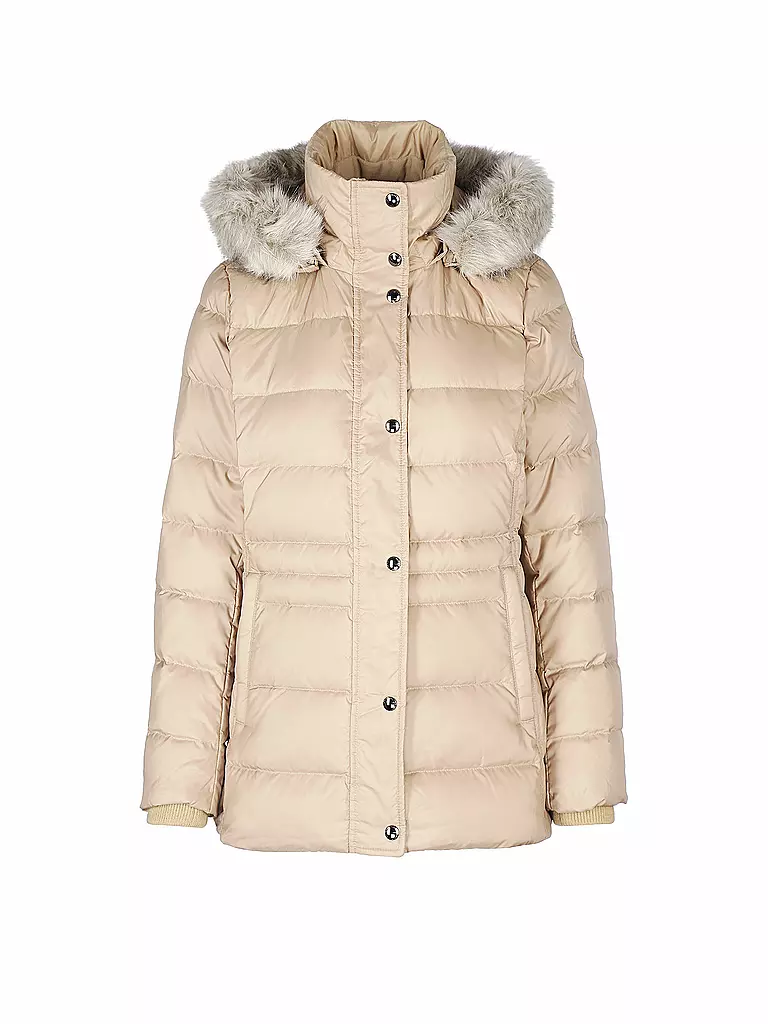 TOMMY HILFIGER | Daunenjacke '" TH Ess Tyra Down " | beige